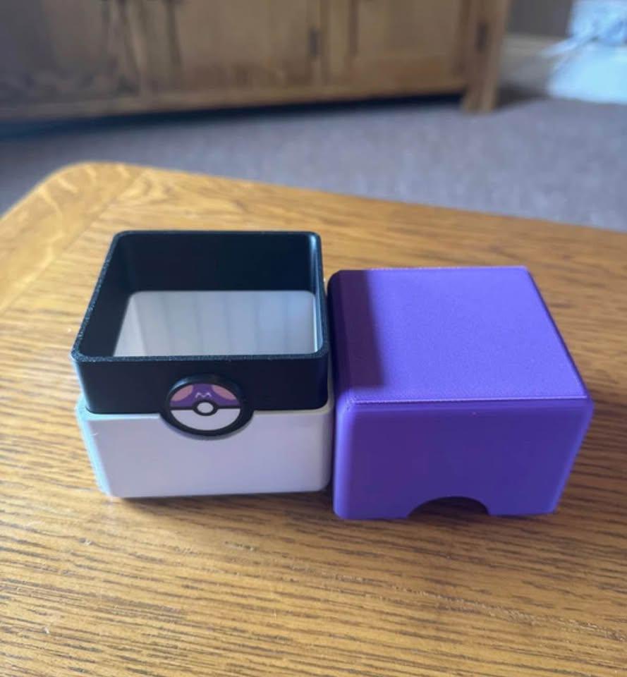 Pokémon Master Ball Deck Box 3D Printed Holds Ppto 100Cards (1 Per Purchase)