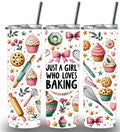 Baking Themed 20oz Custom Printed Tumbler