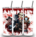 Horror characters bright  20oz Custom Printed Tumbler