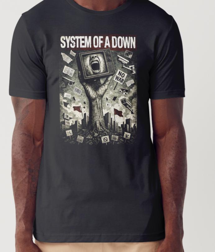 Rock Bands Custom Printed T-shirt (Size Available XS - 4XL)