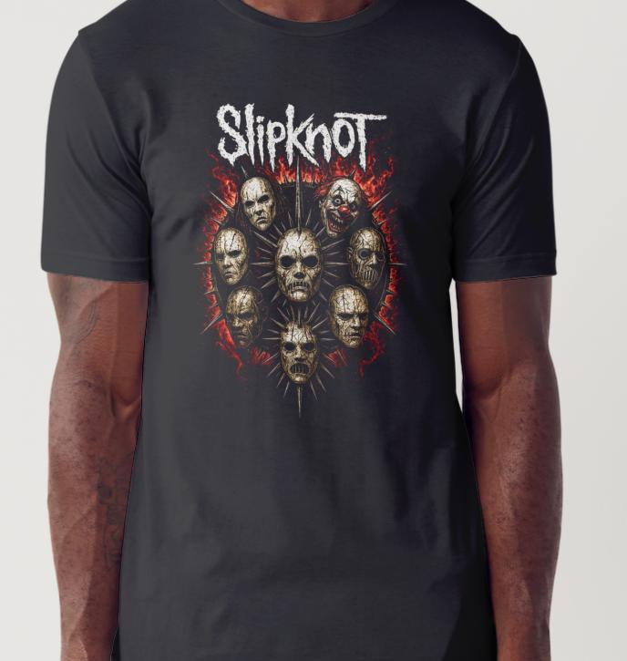 Slipknot Rock Bands Custom Printed T-shirt (Size Available XS - 4XL)