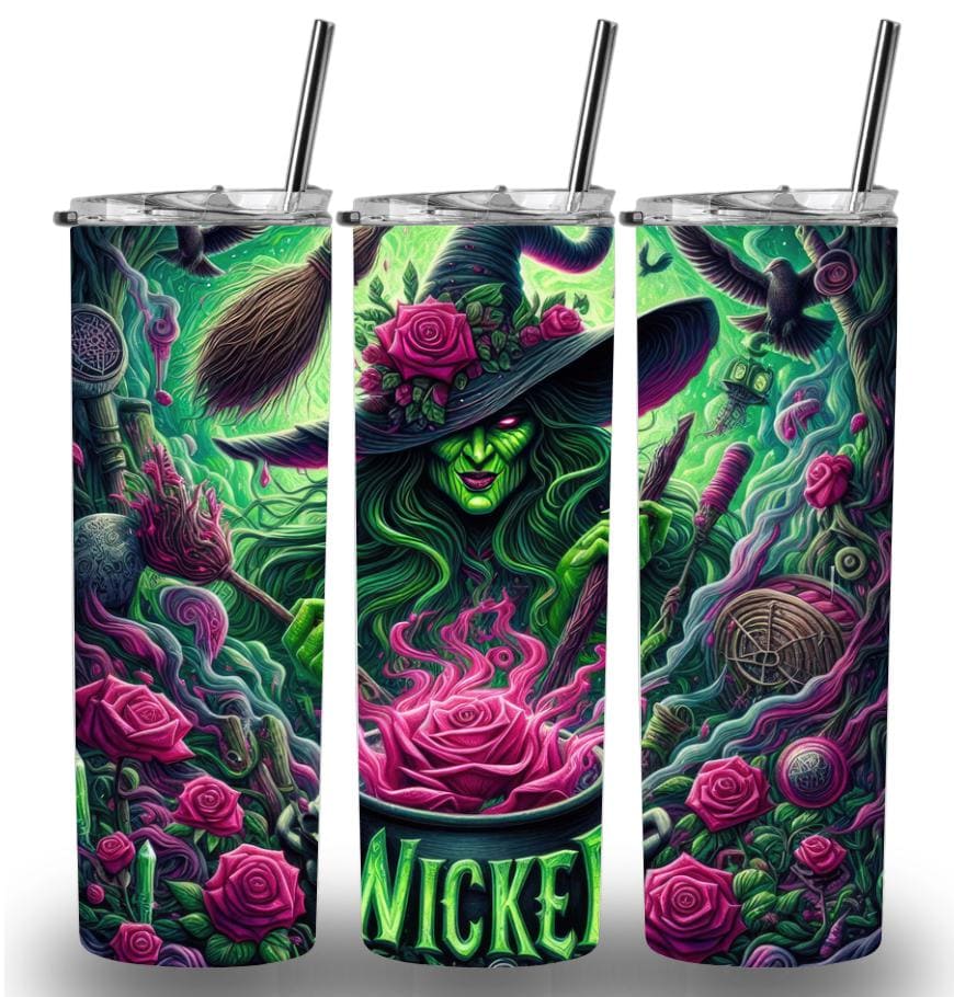 Wicked Witch 20oz Custom Printed Tumbler