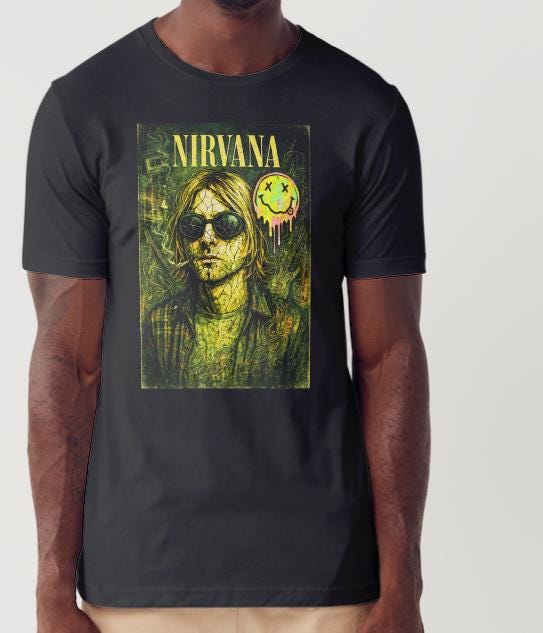 Rock Bands Custom Printed T-shirt (Size Available XS - 4XL)