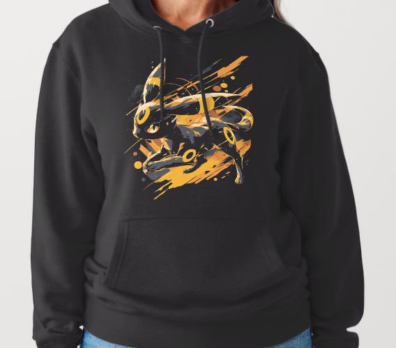 Pokemon Umbreon Custom Printed Hoodies (Size Available S - 4XL)
