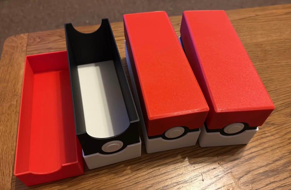 Pokémon storage XXL Box 3D Printed Holds Over 300 Cards ( 1 Per Purchase)