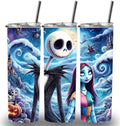 Nightmare before Christmas large print 20oz Custom Printed Tumbler