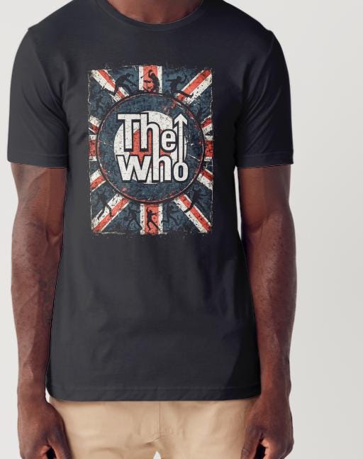 The WHO Bands Custom Printed T-shirt (Size Available XS - 4XL)