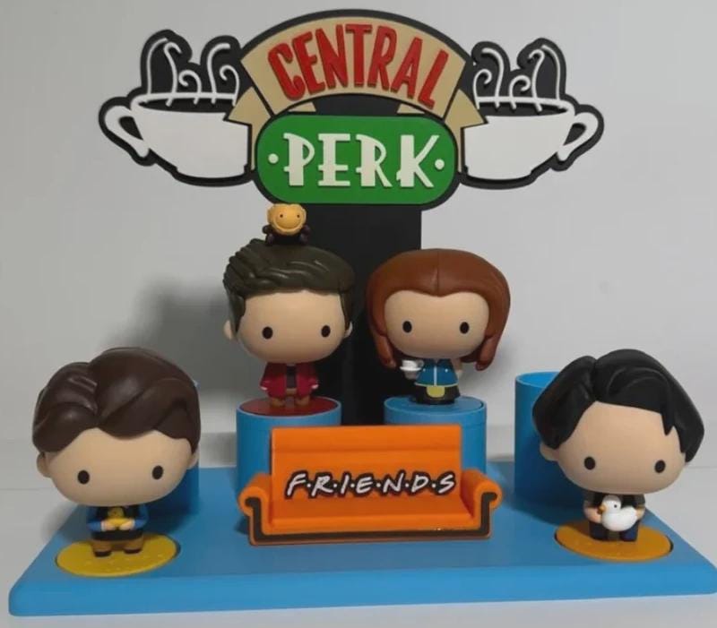 Friends McDonald Figures Stand 3D Printed