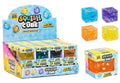 Play Hub RMS Squishy Sparkly Cube Fidget Tactile Squeeze Toy Multicolour 3+