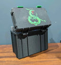 Pokémon Rayquaza PSA Slab Rugged Box Blank Lid and Pokémon theme Stores (20s)