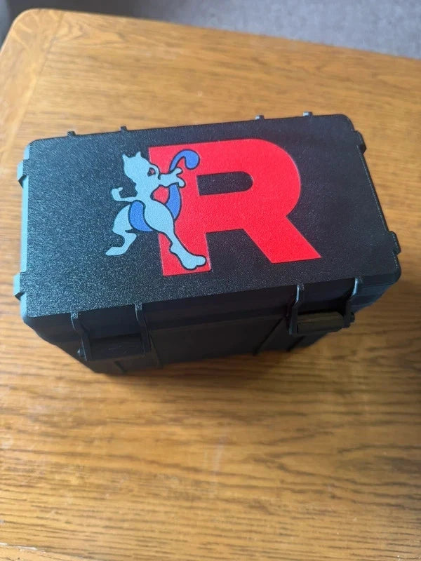 Team Rocket Mewtwo PSA Slab Rugged Box and Pokémon theme (20 Slabs)