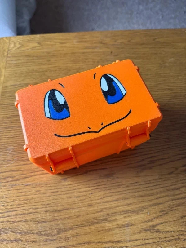 Pokemon TCG Charmander Toploader (50s) Storage Box