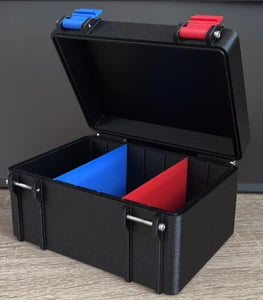 Pokemon Lucario Toploader Rugged Box upto 100 cards